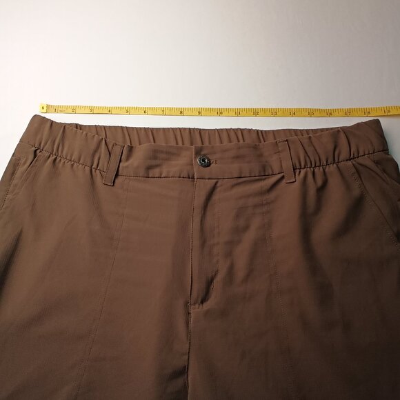 Mens Gerry Convertible Pants Size 36x32 Quick Dry Hiking Army Green - Picture 6 of 10